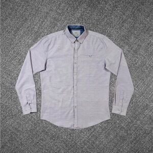 Lavender Textured Button Up Shirt